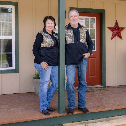 Steve and Rhetta Besier owners of Rocking R's RV Ranch